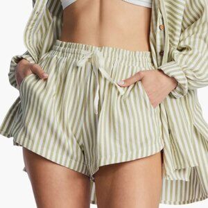 Billabong Cotton Striped Shorts